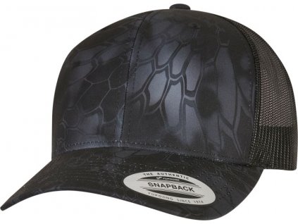 Flexfit | 6606KR 6 panelová šiltovka Trucker "Kryptek®"_55.06KR (Farba typhon, Veľkosť onesize)