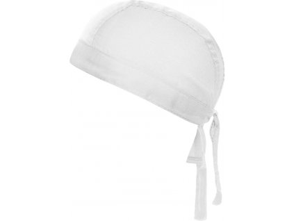 Myrtle Beach | MB 41 Bandana čiapka_03.0041 (Farba white, Veľkosť onesize)
