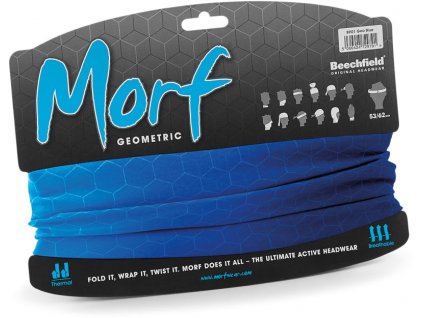 Beechfield | B904 Nákrčník Morf® Geometric_53.0904 (Farba geo blue, Veľkosť onesize)