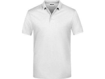James & Nicholson | JN 792 Pánske piqué polo_02.0792 (Farba white, Veľkosť S)