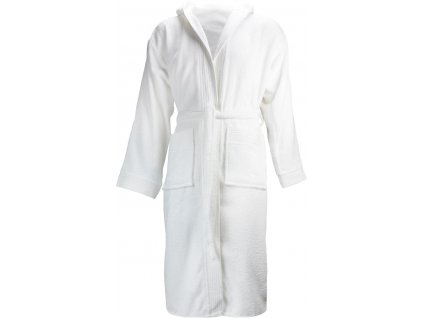 The One | Bathrobe hooded Župan s kapucňou_48.1021 (Farba white, Veľkosť S/M)