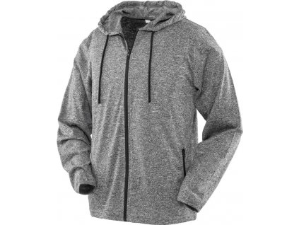 Spiro | S277M Pánska mikina s kapucňou_29.277M (Farba marl grey, Veľkosť S)