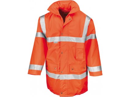 Result | R018X Bezpečnostná bunda_30.018X (Farba fluorescent orange, Veľkosť S)