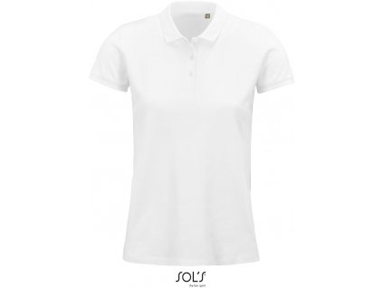 SOL'S | Planet Women Dámske piqué polo z bio bavlny_25.3575 (Farba white, Veľkosť XS)