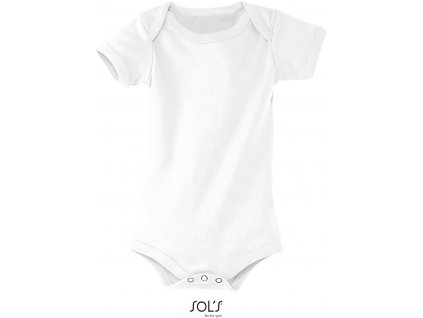 SOL'S | Organic Bambino Detské rebrované body z bio bavlny_25.1192 (Farba white, Veľkosť 3-6)