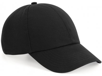 Beechfield | B54N 6 panelová šiltovka z bio bavlny_53.0054 (Farba black, Veľkosť onesize)