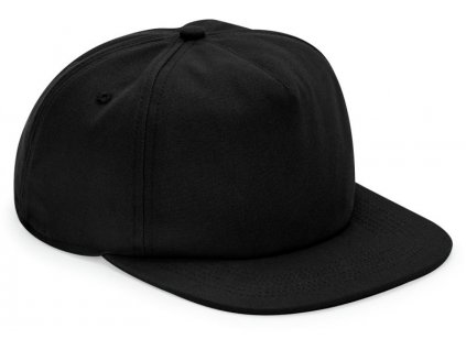 Beechfield | B64N 5 panelová šiltovka z bio bavlny_53.064N (Farba black, Veľkosť onesize)