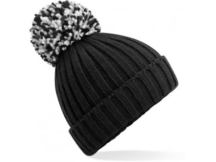 Beechfield | B390 Pletená čiapka "Hygge"_53.039 (Farba black, Veľkosť onesize)