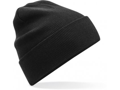 Beechfield | B45N Pletená čiapka z bio bavlny_53.045N (Farba black, Veľkosť onesize)
