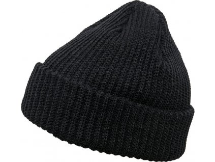 Flexfit | 1502RB Rebrovaná pletená čiapka_55.02RB (Farba black, Veľkosť onesize)