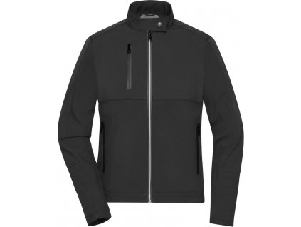 James & Nicholson | JN 1315 Dámska 2-vrstvová softshellová bunda_02.1315 (Farba black, Veľkosť XS)