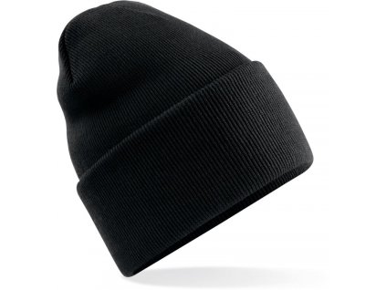 Beechfield | B40R Pletená čiapka "Original" s dlhým lemom_53.040R (Farba black, Veľkosť onesize)