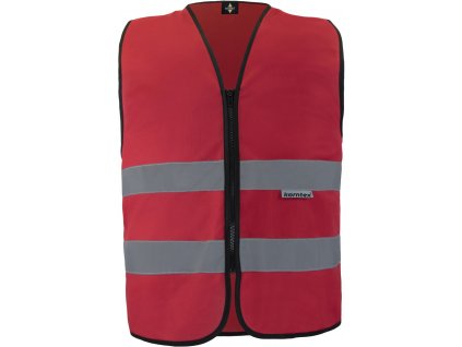 Korntex | RX217 – Cologne Bezpečnostná vesta so zipsom_76.R217 (Farba red, Veľkosť S)