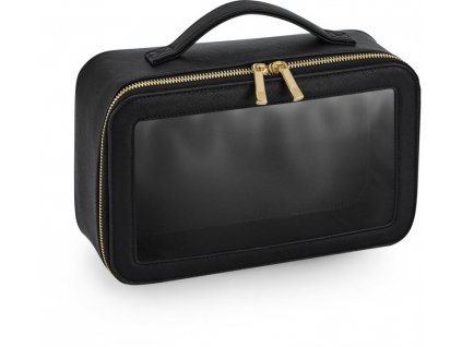 BagBase | BG764 Toaletná taška s okienkom "Boutique"_52.0764 (Farba black, Veľkosť onesize)