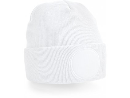 Beechfield | B446 Čiapka s kruhovou nášivkou_53.0446 (Farba white, Veľkosť onesize)