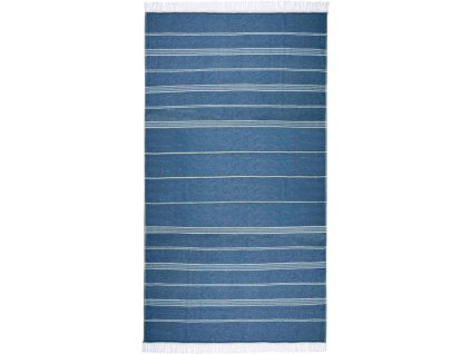 The One | Recycled Hamam Towel Hamam uterák_48.1059 (Farba navy, Veľkosť onesize)