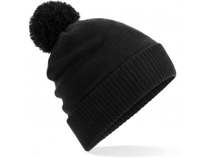 Beechfield | B439 Pletená čiapka "Thermal Snowstar®"_53.0439 (Farba black, Veľkosť onesize)