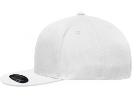 Myrtle Beach | MB 6184 6 panelová Flexfit® šiltovka s plochým šiltom_03.6184 (Farba white, Veľkosť S/M)