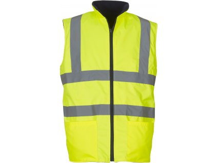 Yoko | HV008F Hi-Vis Obojstranná Fleecová Vesta_79.008F