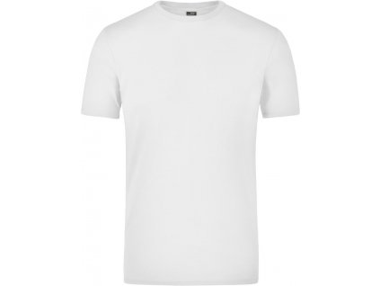 James & Nicholson | JN 55 Elastické tričko_02.0055 (Farba white, Veľkosť S)