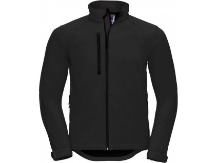 Russell | 140M Pánska 3-vrstvová softshellová bunda_10.140M (Farba black, Veľkosť XS)