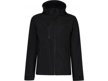Regatta | TRA701 3-vrstvová softshellová bunda s kapucňou "Venturer"_36.A701 (Farba black/black, Veľkosť S)