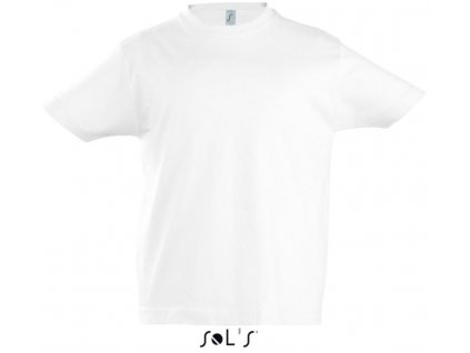 SOL'S | Imperial Kids Detské tričko z ťažkej bavlny_25.177 (Farba white, Veľkosť 2 Y)