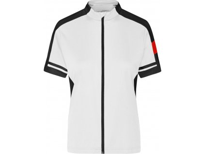 James & Nicholson | JN 453 Dámske cyklistické tričko so zipsom_02.0453