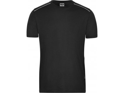 James & Nicholson | JN 890 Pánske pracovné tričko - Solid_02.089 (Farba black, Veľkosť XS)