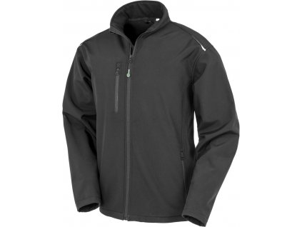 Result Recycled | R900M Pánska 3-vrstvová softshellová bunda "Printable"_30.900X (Farba black, Veľkosť XS)