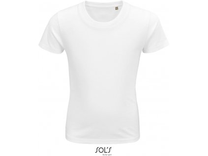 SOL'S | Pioneer Kids Detské tričko z bio bavlny_25.3578 (Farba white, Veľkosť 2 Y)