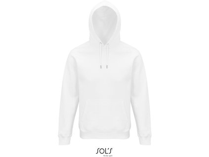 SOL'S | Stellar Unisex bio raglánová mikina s kapucňou_25.3568 (Farba white, Veľkosť XS)