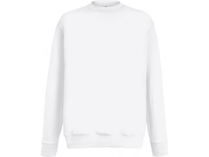 F.O.L. | Lightweight Set-In Sweat Pánska mikina_16.2156 (Farba white, Veľkosť S)