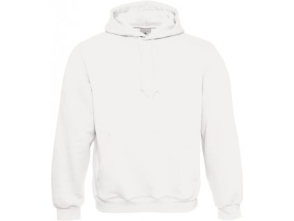 B&C | Hooded Mikina s kapucňou_01.062 (Farba white, Veľkosť XS)