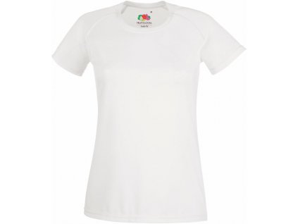 F.O.L. | Lady-Fit Performance T Dámske športové tričko_16.1392 (Farba white, Veľkosť XS)