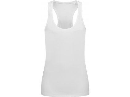 Stedman | Active 140 Tank Woman Dámske športové tričko bez rukávov, "vtáčie oko"_05.854 (Farba white, Veľkosť S)