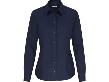 Seidensticker | Blouse Regular LSL_78.0604 (Farba navy, Veľkosť 34)