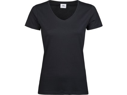 Tee Jays | TJ 5005 Dámské luxusní tričko s výstřihem do V_18.5005 (Farba rose, Veľkosť S)