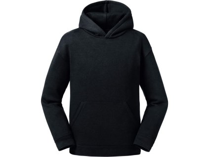 Russell | 265B Detská mikina s kapucňou Authentic_10.265B (Farba black, Veľkosť 104)