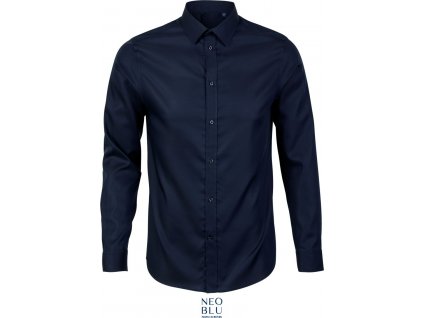 NEOBLU | Blaise Men Mikro keprová košeľa s dlhým rukávom_24.3182