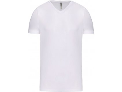 Kariban | K3014 Pánske elastické tričko s výstrihom do V_20.3014