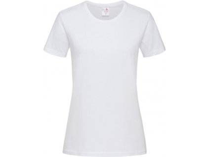 Stedman | Comfort 185 Women Dámske tričko z ťažkej bavlny_05.216 (Farba white, Veľkosť S)