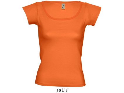 SOL'S | Melrose Dámske tričko s motýlími rukávmi_25.1385 (Farba orange, Veľkosť S)
