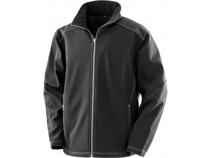 Result Work-Guard | R455X Pánska 3-vrstvová softshellová bunda_30.455M (Farba black, Veľkosť S)