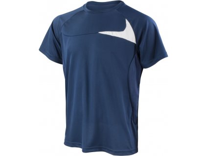 Spiro | S182M Pánske tréningové tričko_29.182M (Farba navy/white, Veľkosť S)