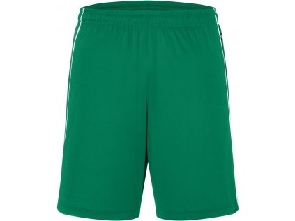 James & Nicholson | JN 387 Tímové kraťasy "Basic"_02.0387 (Farba green/white, Veľkosť S)