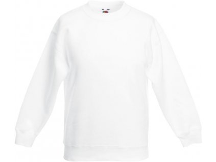 F.O.L. | Classic Kids Set-In Sweat Detská mikina_16.2041 (Farba white, Veľkosť 104)