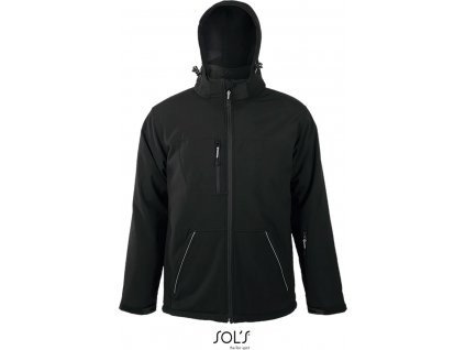 SOL'S | Rock Men Pánska zimná softshellová bunda_25.4661 (Farba black, Veľkosť S)
