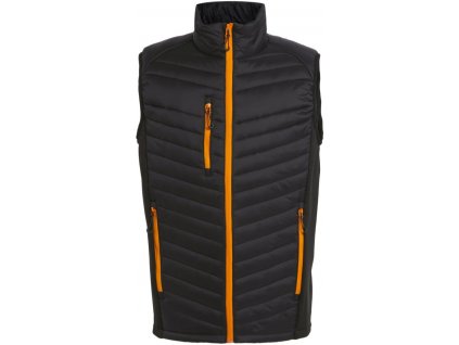 Regatta | TRA894 Hybridná vesta "Navigate"_36.A894 (Farba black/orange pop, Veľkosť S)