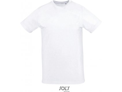 SOL'S | Sublima Tričko vhodné na sublimačnú potlač_25.1775 (Farba white, Veľkosť XS)